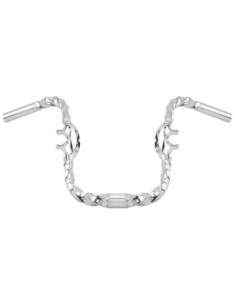 Cage Twisted Handlebar 13 25.4mm Chrome.